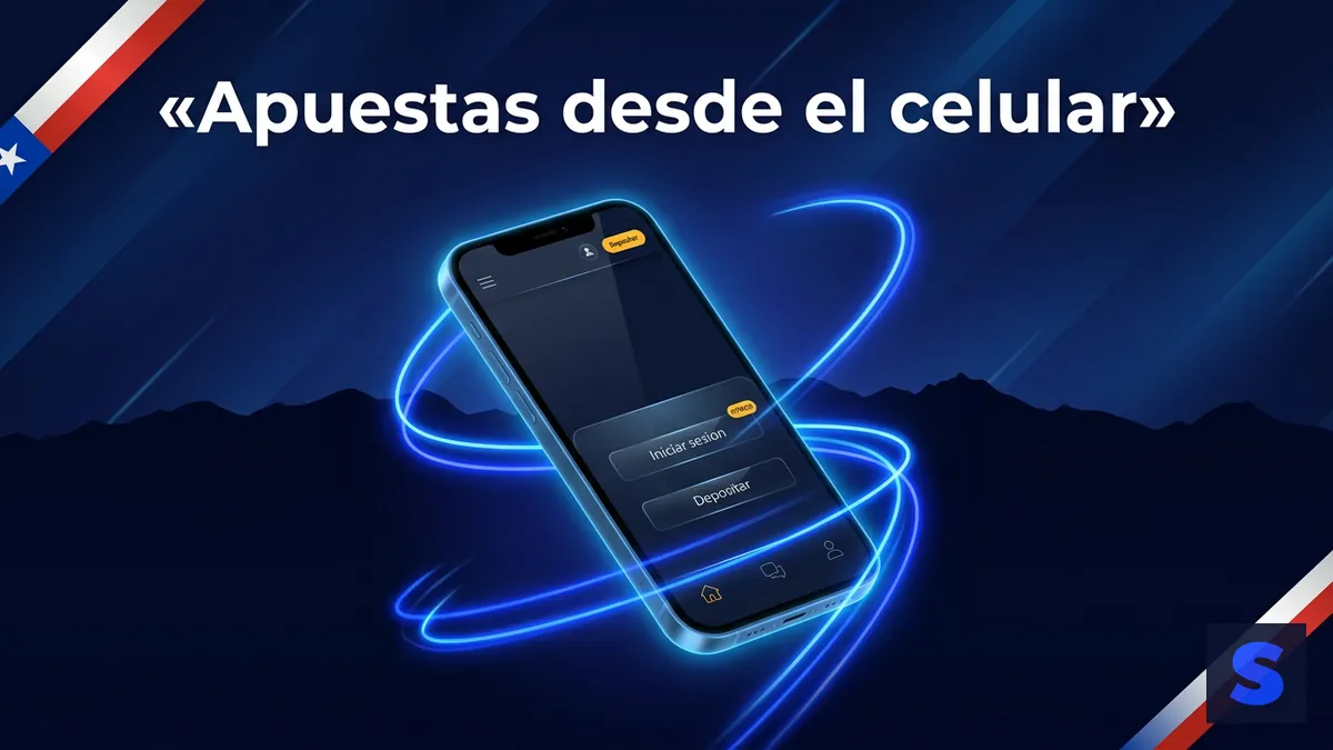 Apuestas deportivas de Slottica Chile desde el celular: sitio y aplicacion movil