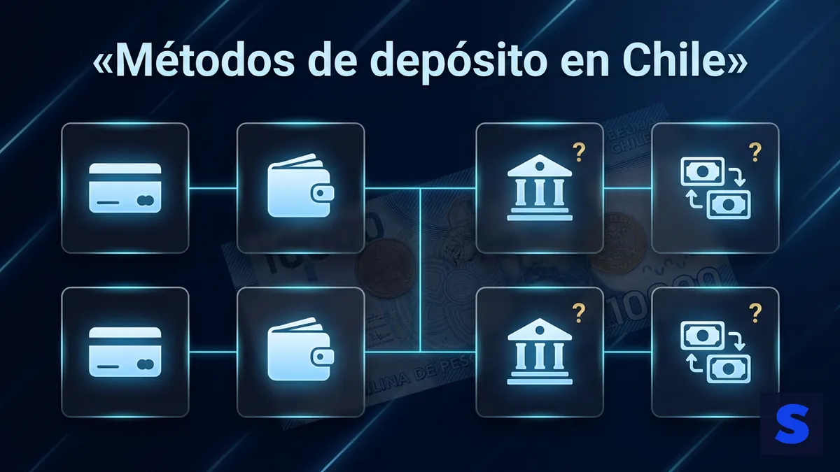 Comparación de métodos de depósito para Slottica Chile: tarjetas y billeteras internacionales frente a métodos locales