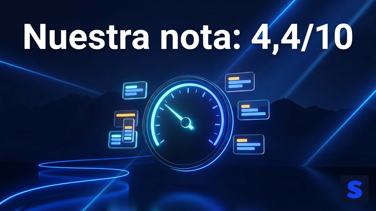 Metodología de la nota 4,4/10 de Slottica según seis criterios ponderados